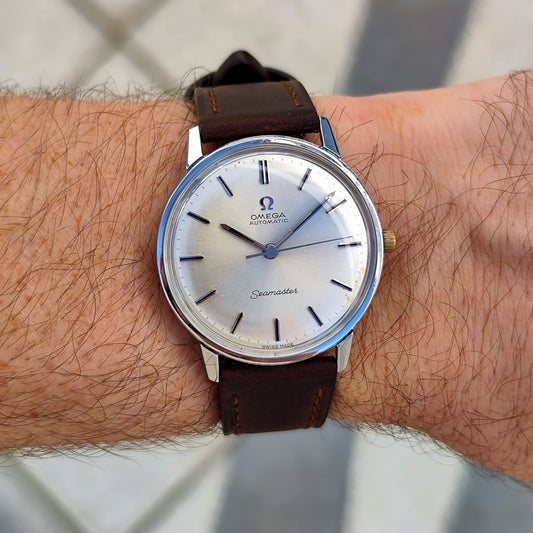 Omega Seamaster Automatic Silver Dial 1964 – Bild 1