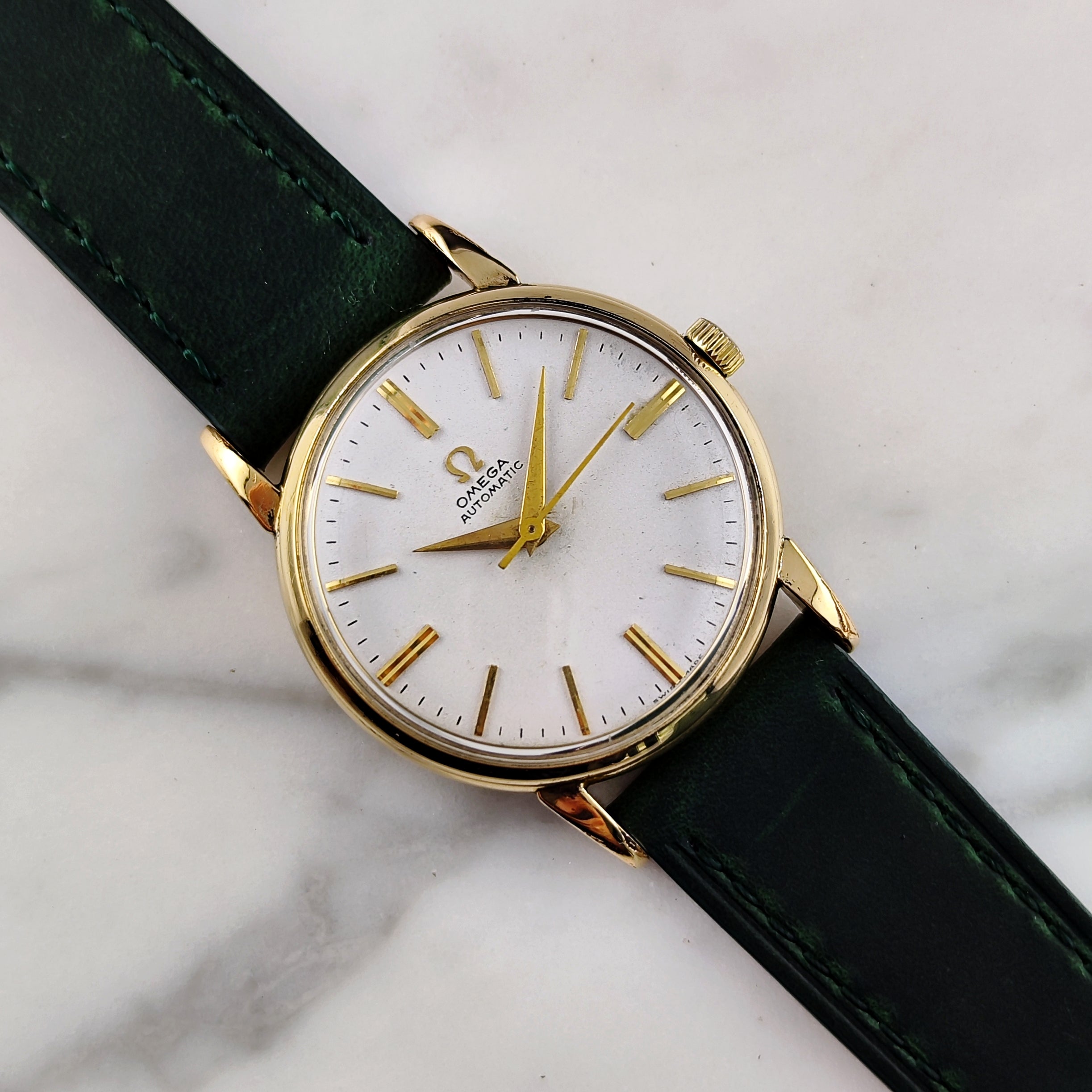 Omega Automatic Ref. 2862 Gold 1954 – Vintage Dresswatch mit Cal. 501 ...