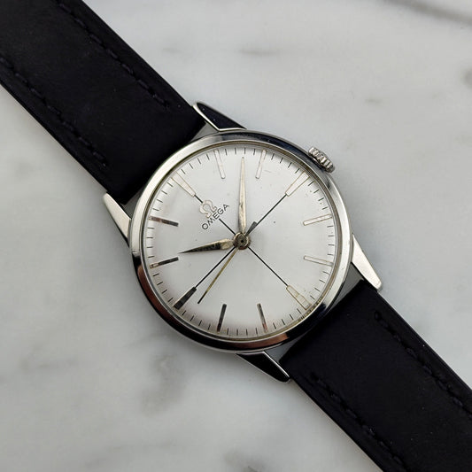 Omega Classic Crosshair Dial 1960 Ref. 14714-2 Handaufzug
