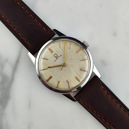 Omega Classic Vintage White/Champagne Gold Dial 1961 (Ref. 14714)