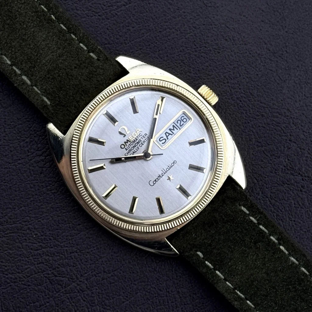 OMEGA Constellation Chronometer Automatic Gold German DayDate [REF. 168.029]