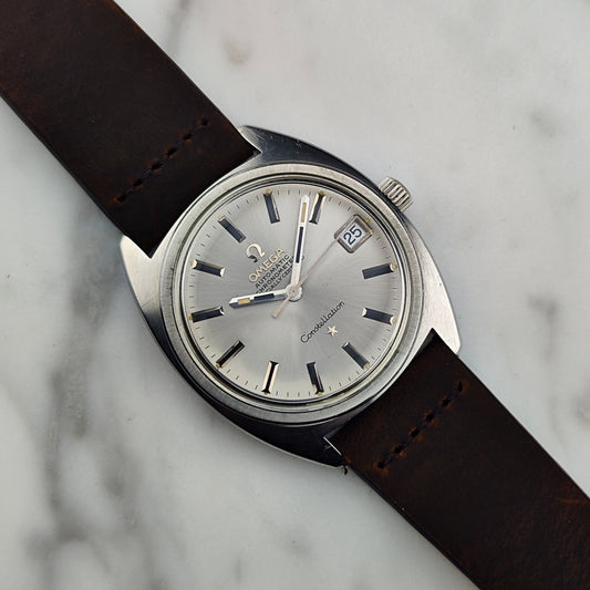 Omega Constellation C-Shape Date Steel 1970 Ref. 168.017