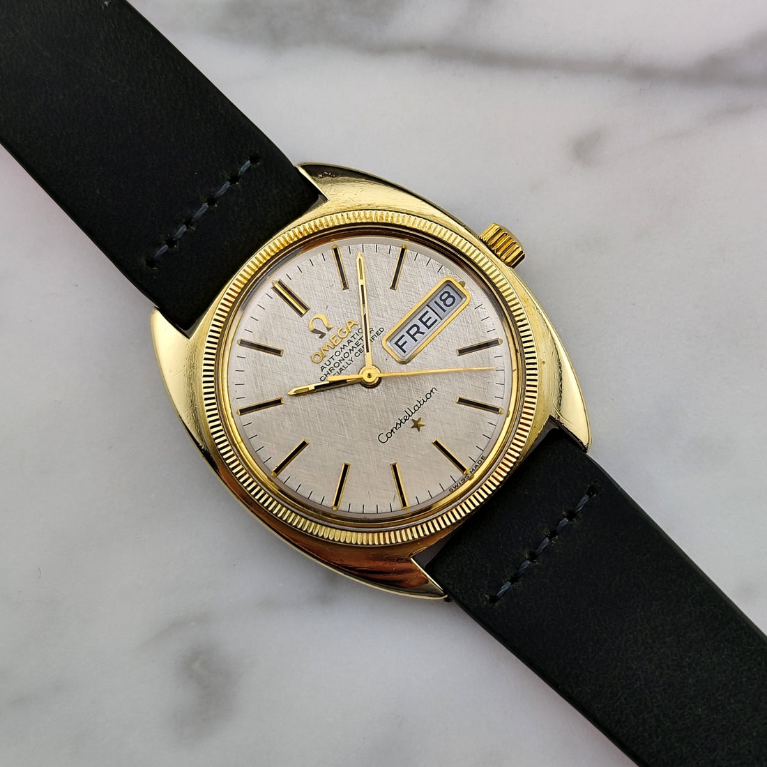 Omega Constellation C-Shape Gold 1970 Ref. 168.029