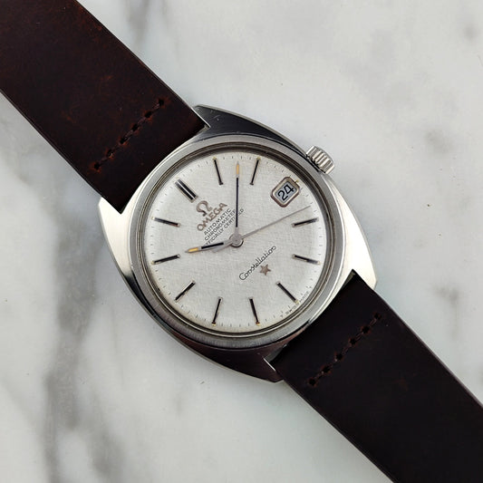 Vintage Omega Constellation C-Shape Linen Dial 1968 [REF. 168.017]