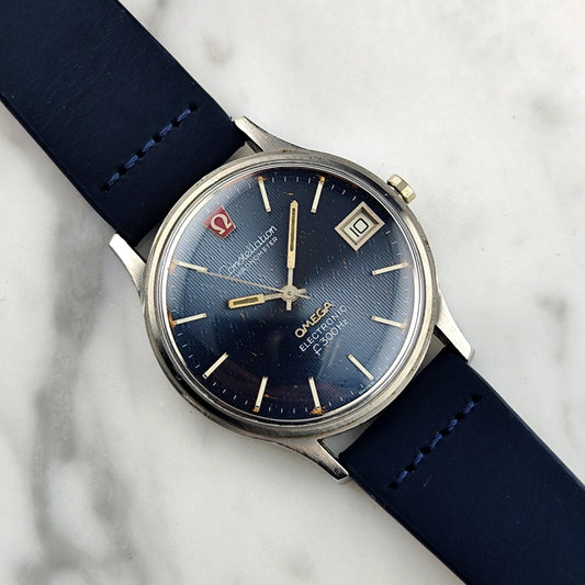 Omega Constellation f300Hz Blue Dial 1972 Ref. 198.003