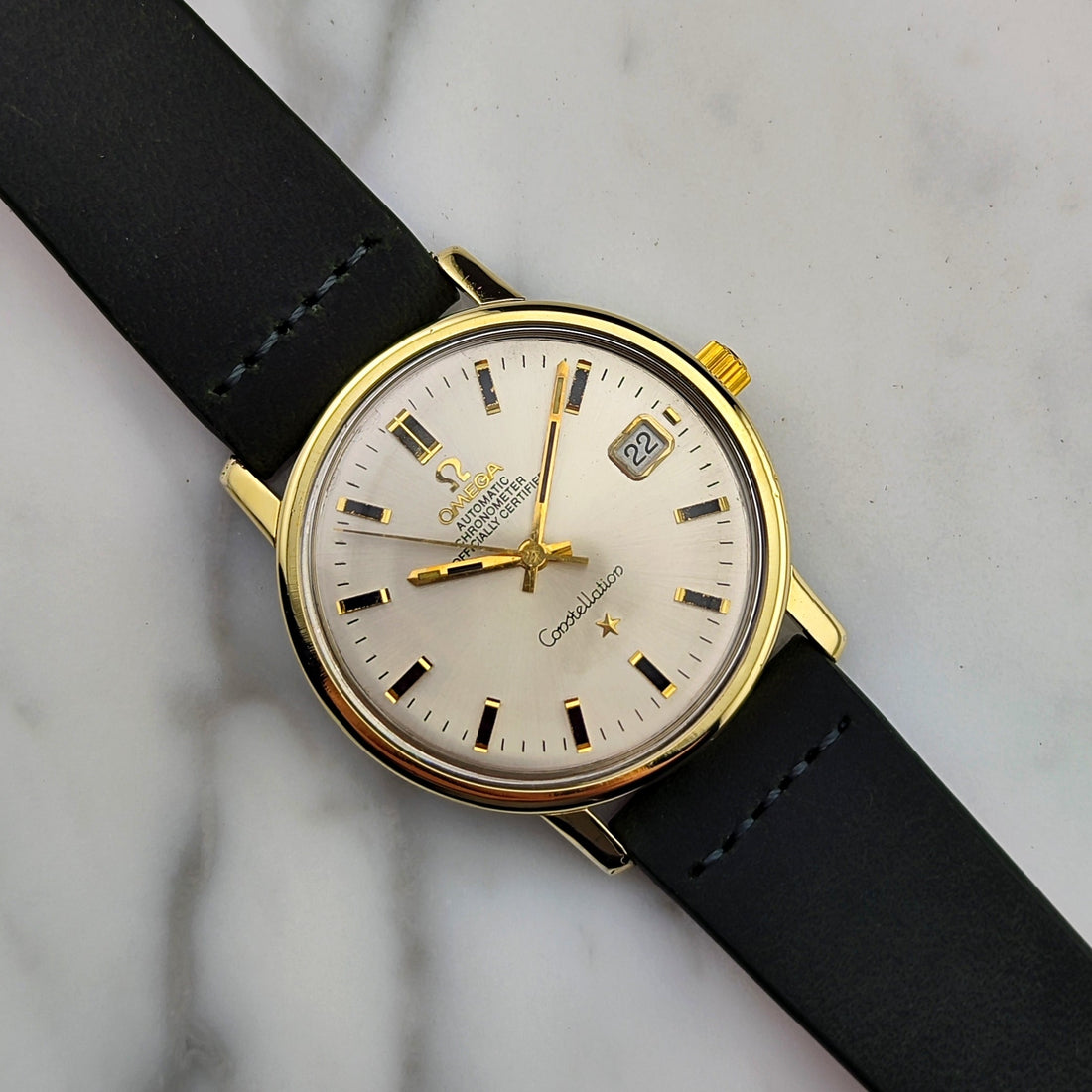 Omega Constellation Chronometer Gold 1968 Ref. 168.018