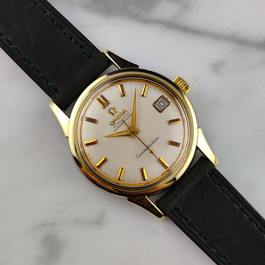 Omega Constellation Chronometer Gold White Dial 1966 – Ref. 14393
