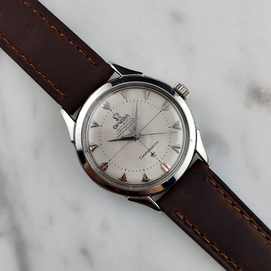 Omega Constellation Chronometer White Dial Special Index with Box 1956 (Ref. 2852)