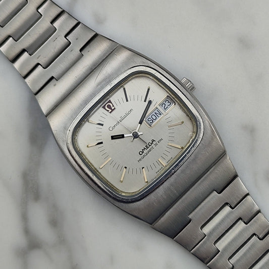 Omega Constellation Megaquartz 32 KHz Day-Date Ref. 196.0016