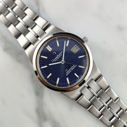 Omega Constellation Blue Dial 1971 (Ref. 168.0055) – seltenes Mint-Exemplar