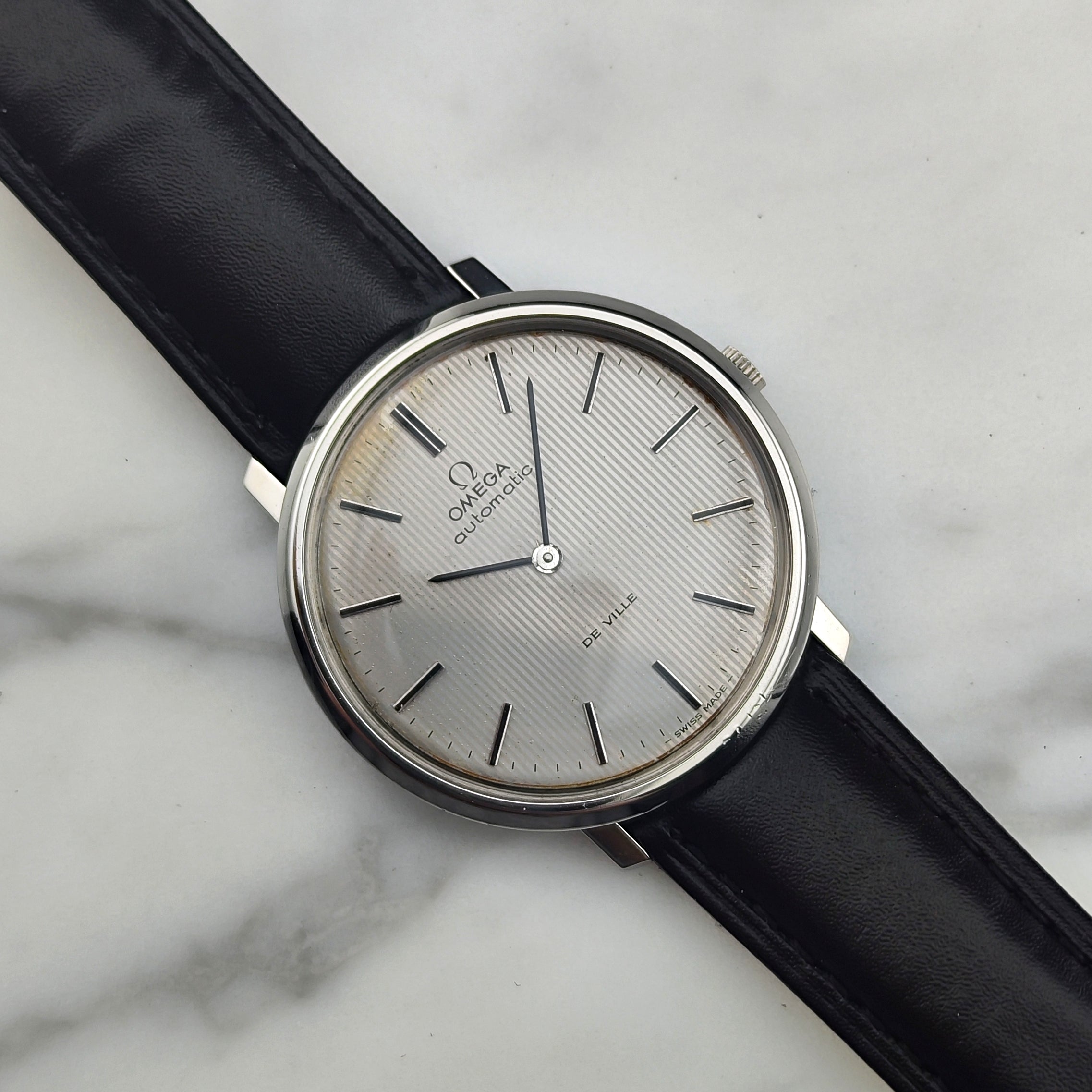 Omega De Ville Automatic Tapestry Dial 1966 Ref. 151.0039 – Aigner & Fuchs