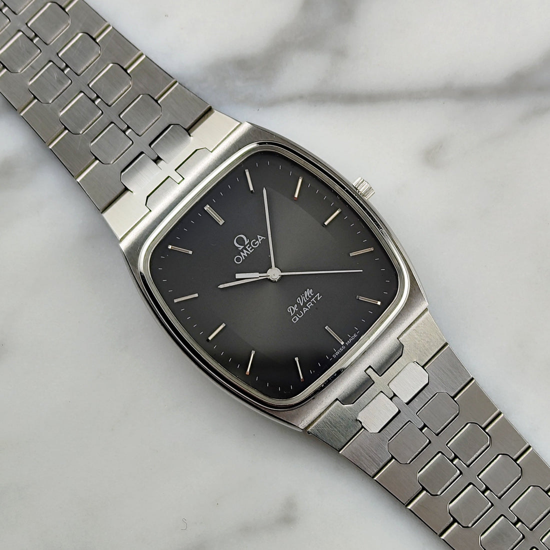 Omega De Ville Quartz Grey Dial 1979 Ref. 191.0089