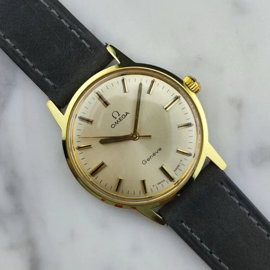 OMEGA Genève Gold White Dial [REF. 135.070]