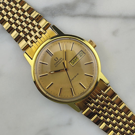 Omega Genève Automatic Gold Day-Date 166.0117 (1972)