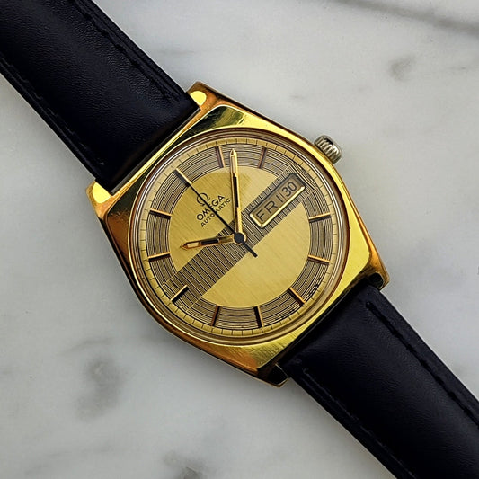 Omega Genève Automatic Gold Rally Dial 1970 Ref. 166.0141