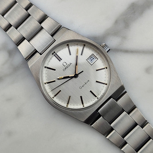 Omega Genève Date Stahlarmband Ref. 136.0050 – Vintage 1972