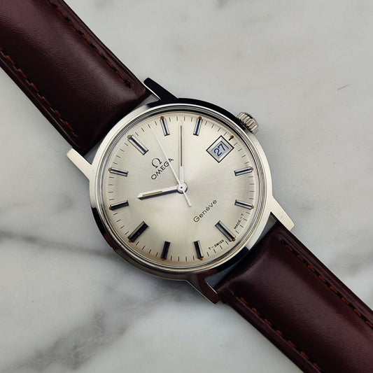 Omega Genéve Steel Mint+ 1971 Ref. 136.070 – Handaufzug Klassiker