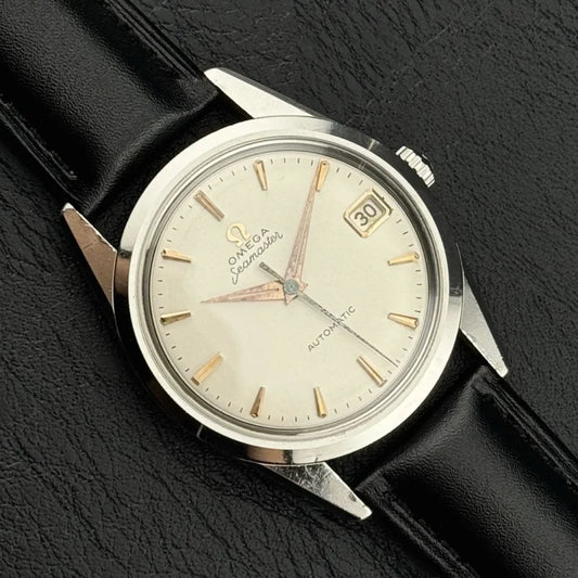 OMEGA Seamaster Automatic White Dial Rosegold [REF. 14701.1]