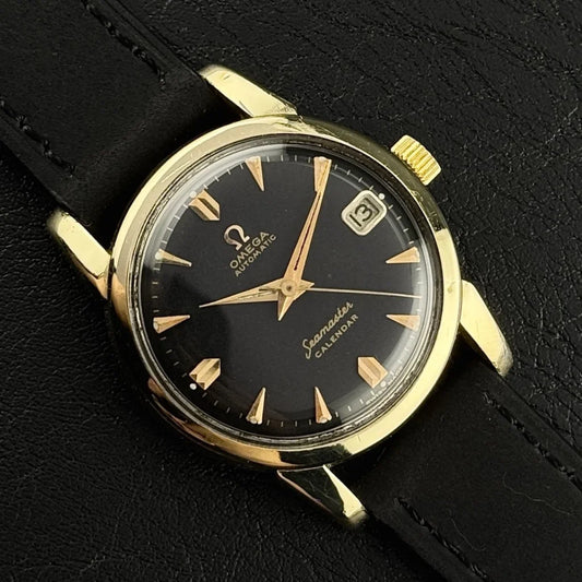 OMEGA Automatic Seamaster Calendar Black Dial Super Rare [REF. 2849.1]