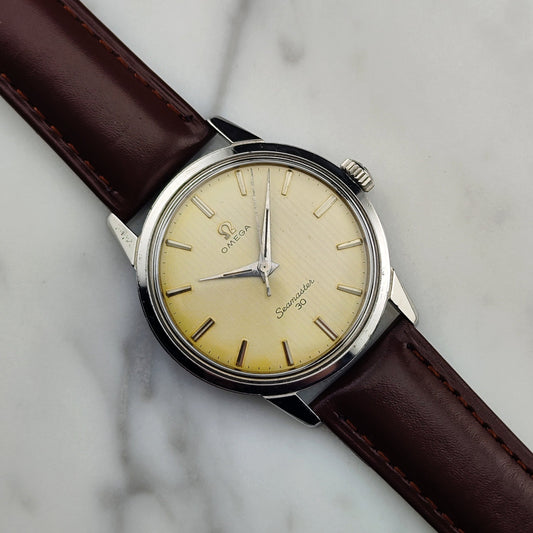 Vintage Omega Seamaster 30 Gold Tapestry Dial 1961 [REF. 135.007]