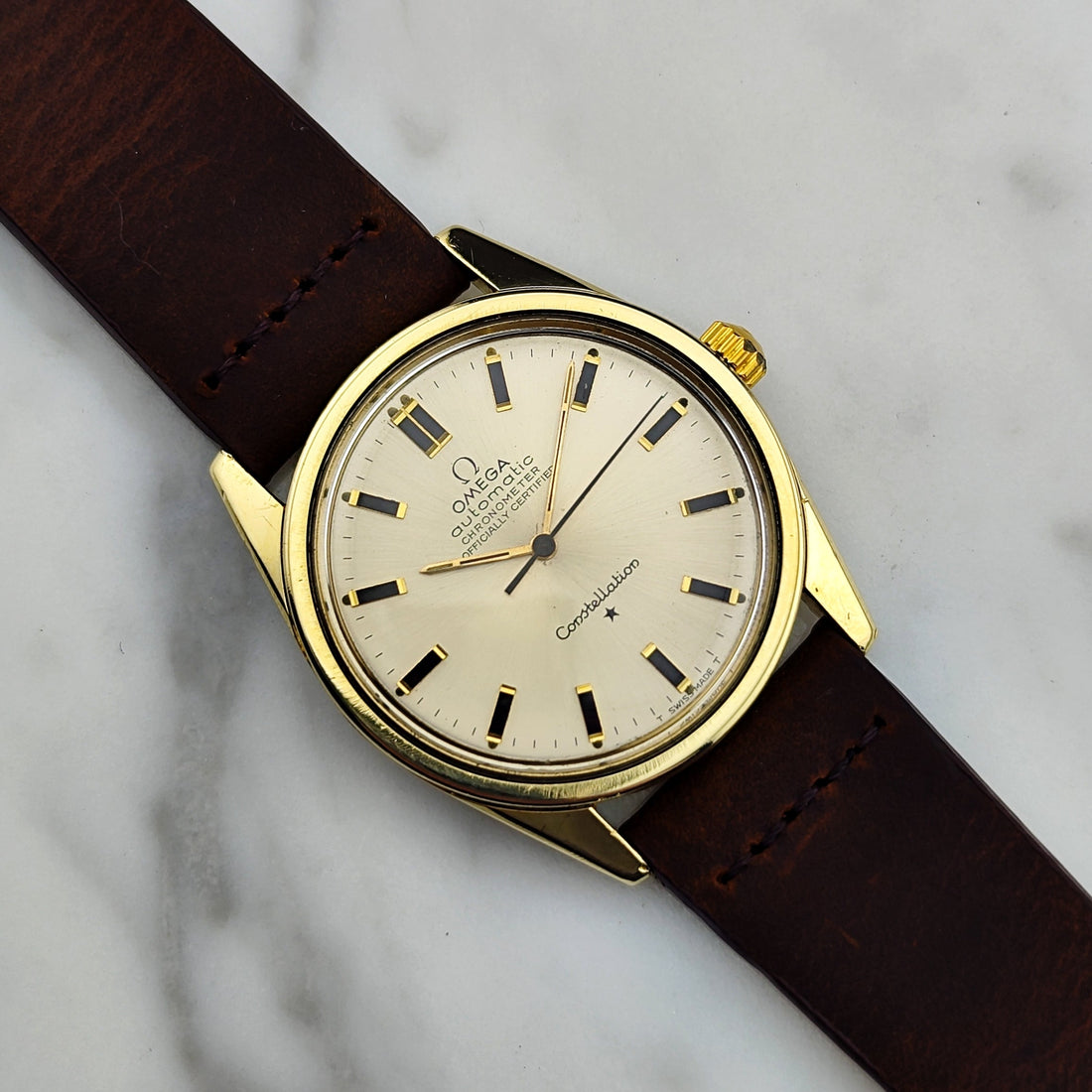Omega Constellation Chronometer Gold 1966 Ref. 167.021