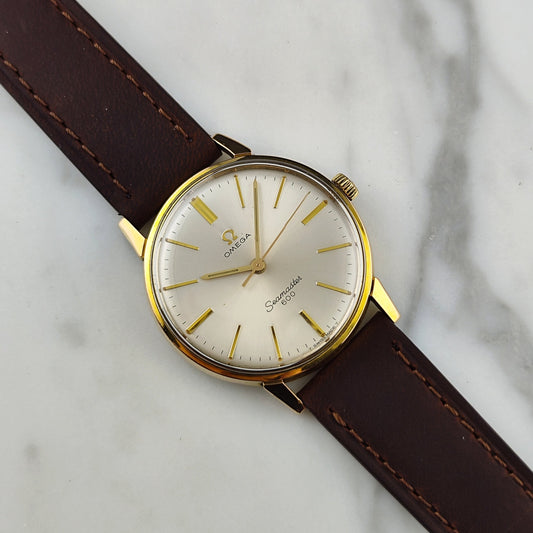 Omega Seamaster 600 Ref. 135.011 Gold 1965 – Vintage Dresswatch Handaufzug Cal. 601 Serviced 06/2026