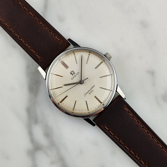 Omega Seamaster 600 White Dial (1966, Ref. 135.011) – seltenes Vintage-Stück, frisch serviced