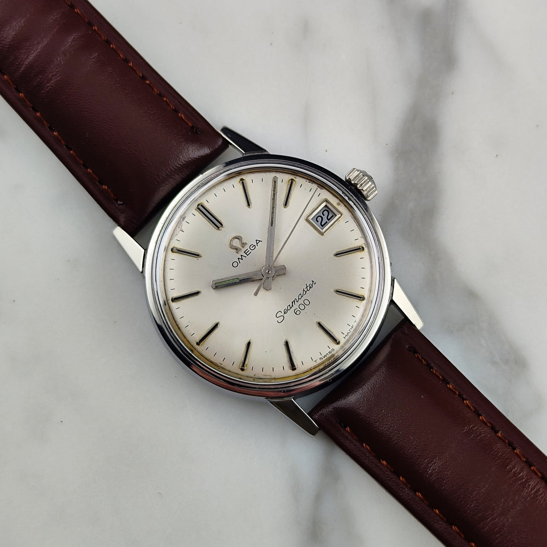 Omega Seamaster 600 1968 Ref. 136.012 mit Papieren