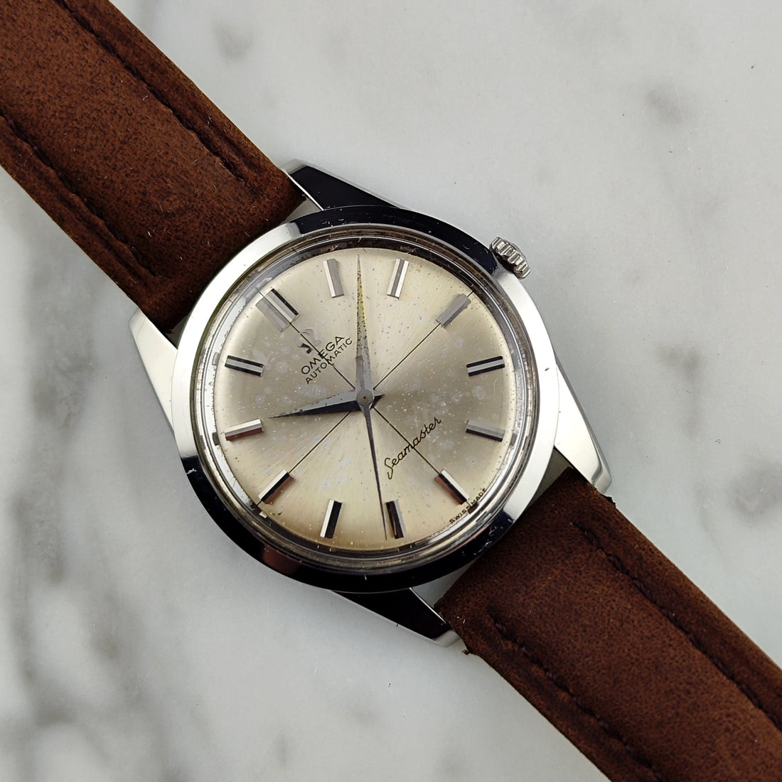 Omega Seamaster Automatic Crosshair (1962) – Klassik, Symmetrie und die Kunst der ruhigen Zifferblätter