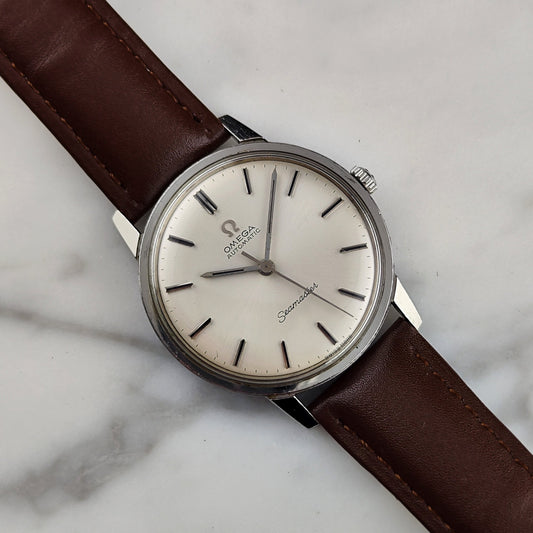 Vintage Omega Seamaster Automatic Silver Dial 1966 with Box [REF. 165.002]