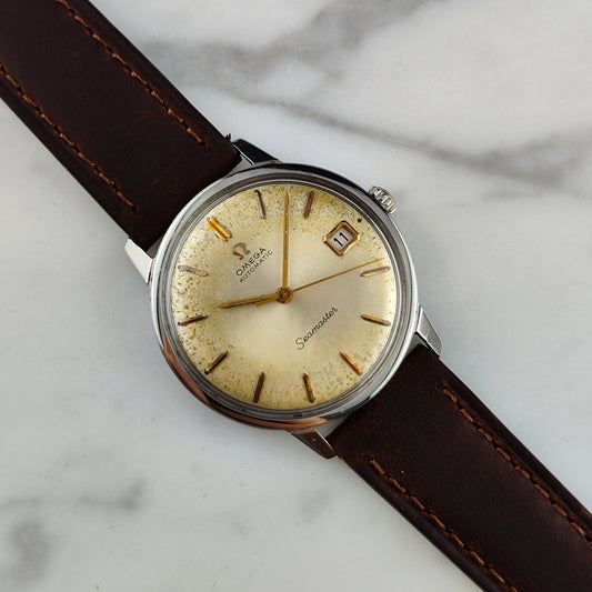 Omega Seamaster Automatic Ref. 166.002 (1965) – Wunderschöne Patina und klassischer Vintage-Charakter