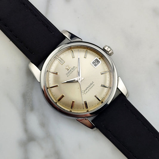 Omega Seamaster Calendar Automatic 1958 Silber Ref. 2849