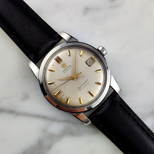 Omega Seamaster Calendar Ref. 2922 Gold 1958 – Serviced Vintage Automatic mit Datum