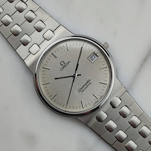 OMEGA Seamaster Date Quartz Steel Bracelet [REF. 196.0277]