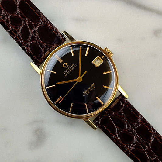 Omega Seamaster De Ville 1962 Black Dial Super Rare Serviced Ref. 14792