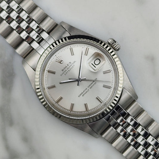 Rolex Datejust 36 Ref. 1601 – Silbernes Zifferblatt & Jubilee-Band