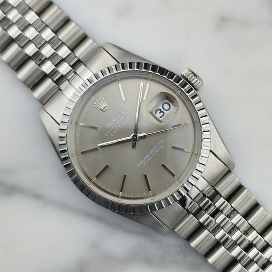 Rolex Datejust 36 Ref. 16030 – Graues Zifferblatt & Jubilee Band
