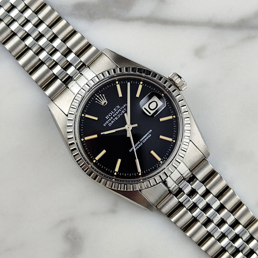 Rolex Datejust 1603 Full Set (1975) – Warum schwarze Vintage-Datejusts immer begehrter werden