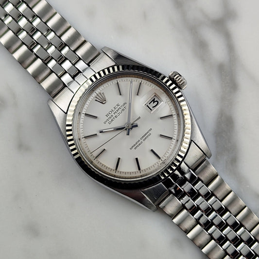 Vintage Rolex Datejust 36 Silver Dial 1970 [REF. 1601]