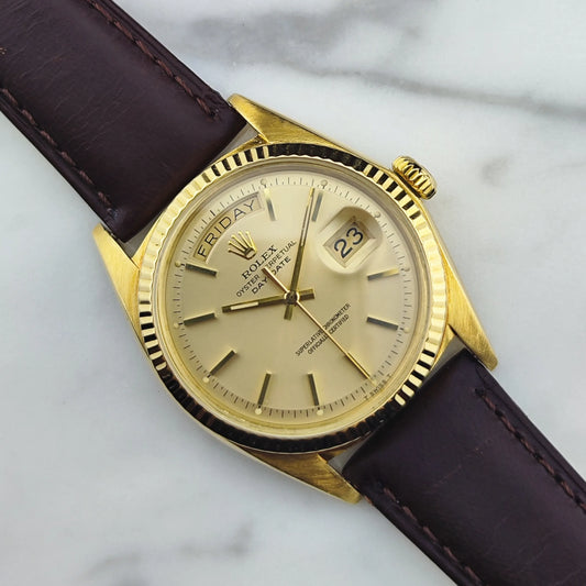 ROLEX Day-Date 36 18ct Gold with Box [REF. 1803]