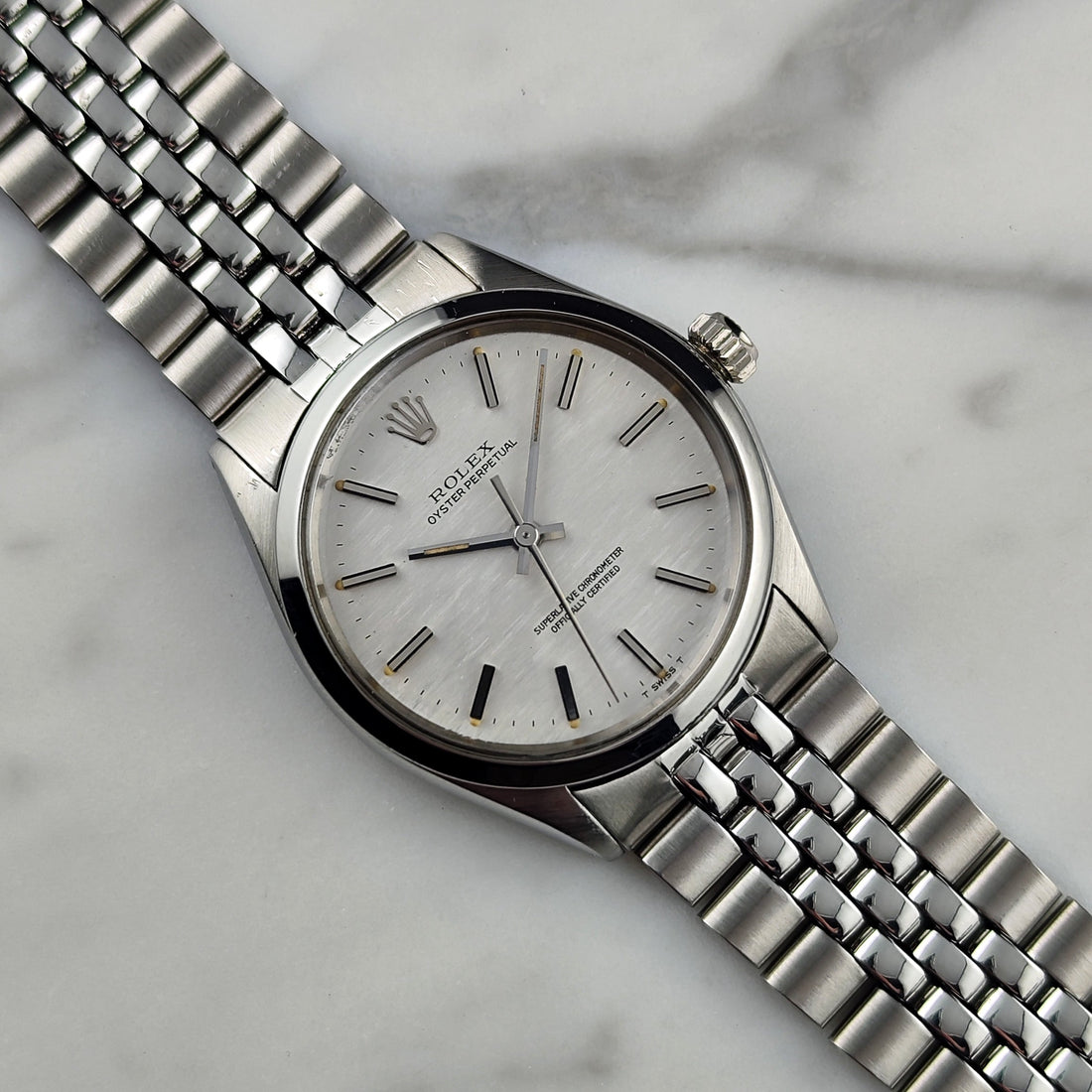 Vintage Rolex Oyster Perpetual Rare Mosaic Dial 1973 [REF. 1002]