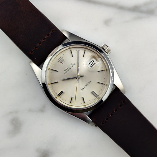 Rolex Oysterdate Precision Steel 1978 Ref. 6694 Serviced 03/2026