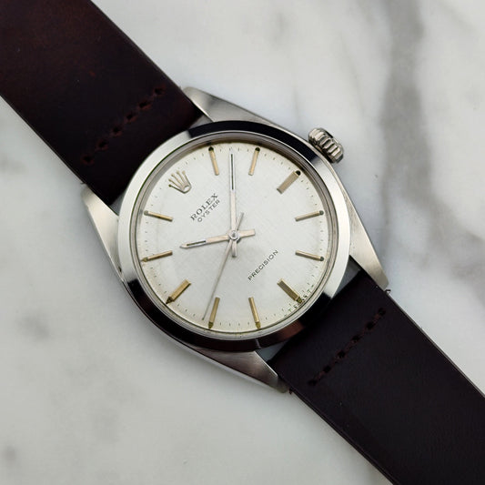 Rolex Oyster Precision 1971 White Linen Dial Mint Ref. 6426
