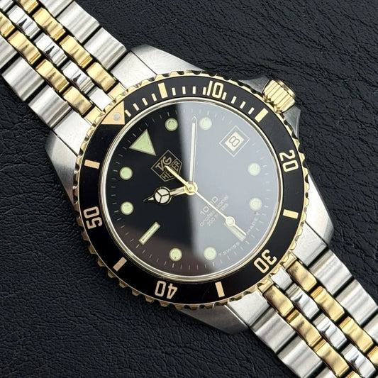 TAG HEUER Professional 1000 Two-Tone Waterproof Service Mint+ [REF. 980.020B]