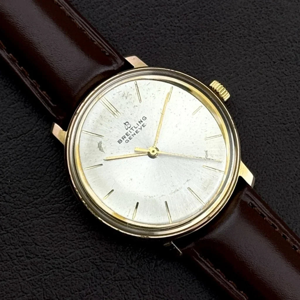 Breitling Genève 2934 – Vintage Gold, Elegant – Aigner & Fuchs