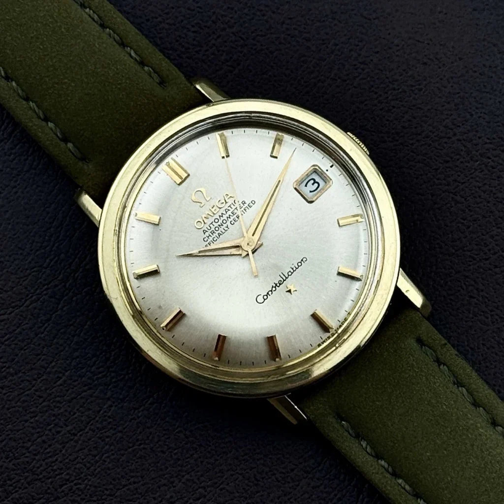 Vintage OMEGA Constellation Chronometer Gold Cap Serviced [REF. 168.004]