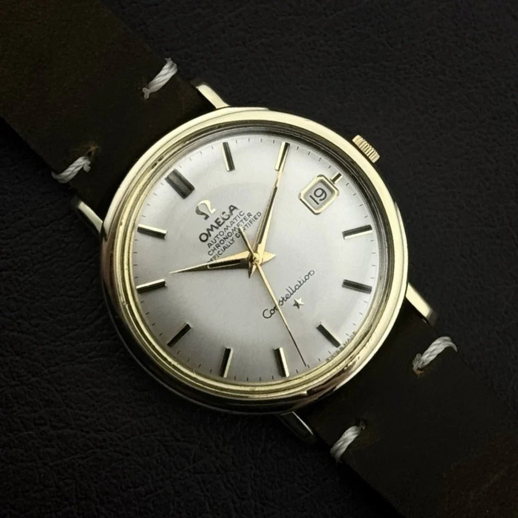 Omega Constellation 168.004 – Gold, Chronometer, Mint – Aigner & Fuchs