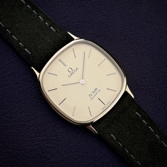 Vintage OMEGA De Ville Gold Quartz [REF. 191.0131.1]