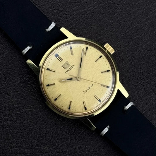 Vintage OMEGA Geneve Gold Rare Dial [REF. 135.070]