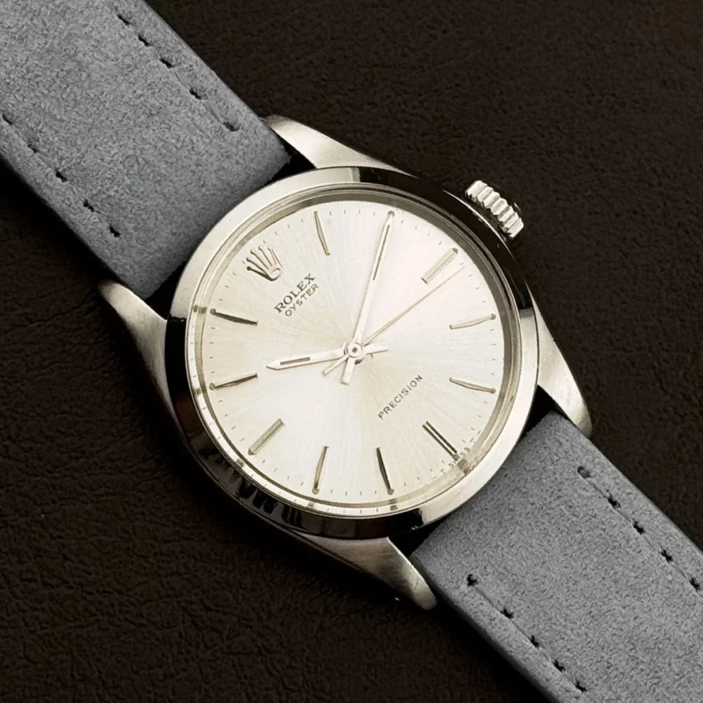 Vintage ROLEX Oyster Precision Baby Blue Strap Serviced [REF. 6426]